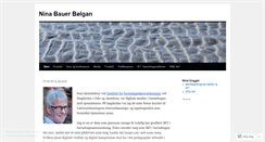 Desktop Screenshot of ninabolgan.wordpress.com