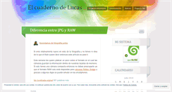Desktop Screenshot of lucasnotebook.wordpress.com