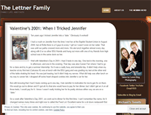 Tablet Screenshot of lettner.wordpress.com