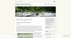 Desktop Screenshot of paddleandpath.wordpress.com