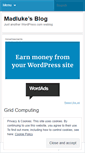 Mobile Screenshot of madluke.wordpress.com