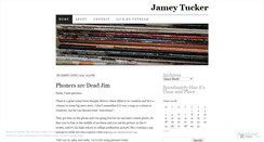 Desktop Screenshot of jameytucker.wordpress.com