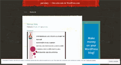 Desktop Screenshot of parvulary.wordpress.com
