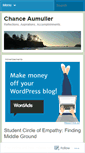 Mobile Screenshot of chanceaumuller.wordpress.com