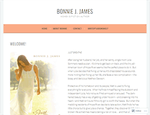 Tablet Screenshot of bonniejames.wordpress.com