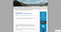 Desktop Screenshot of cdmarshall101.wordpress.com