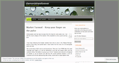 Desktop Screenshot of diamondshareforever.wordpress.com