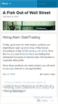 Mobile Screenshot of fishoutofwallst.wordpress.com