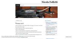 Desktop Screenshot of folletti.wordpress.com