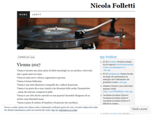 Tablet Screenshot of folletti.wordpress.com