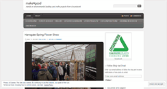 Desktop Screenshot of make4good.wordpress.com