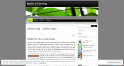 Desktop Screenshot of martinisrunning.wordpress.com