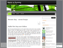 Tablet Screenshot of martinisrunning.wordpress.com