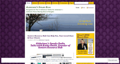 Desktop Screenshot of alzheimersspeaks.wordpress.com