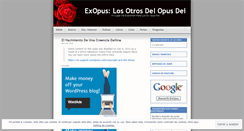 Desktop Screenshot of exopus.wordpress.com