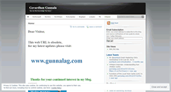 Desktop Screenshot of gunnalag.wordpress.com