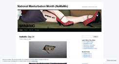 Desktop Screenshot of namawrimo.wordpress.com