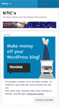 Mobile Screenshot of ntecnologiaseducacionais.wordpress.com