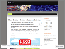 Tablet Screenshot of ntecnologiaseducacionais.wordpress.com