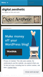 Mobile Screenshot of digitalaesthetic.wordpress.com