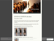 Tablet Screenshot of hauteluxefashion.wordpress.com