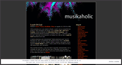 Desktop Screenshot of musikaholic.wordpress.com