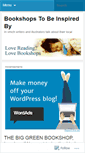 Mobile Screenshot of bookshoplove.wordpress.com