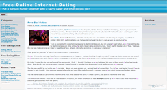 Desktop Screenshot of freedating247.wordpress.com