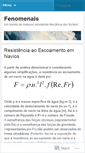 Mobile Screenshot of fenomenais.wordpress.com