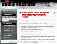 Tablet Screenshot of kedokteranherbal.wordpress.com