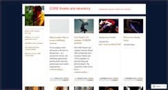 Desktop Screenshot of coretheatrelab.wordpress.com