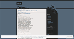 Desktop Screenshot of felixmm91.wordpress.com