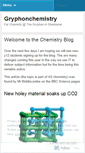 Mobile Screenshot of gryphonchemistry.wordpress.com
