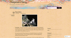 Desktop Screenshot of chieploek.wordpress.com