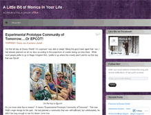 Tablet Screenshot of alittlebitofmonicainyourlife.wordpress.com