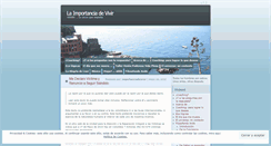 Desktop Screenshot of importanciadevivir.wordpress.com