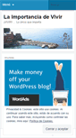 Mobile Screenshot of importanciadevivir.wordpress.com