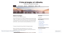 Desktop Screenshot of langtur.wordpress.com