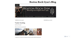 Desktop Screenshot of bostonrockgym.wordpress.com
