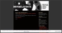 Desktop Screenshot of dondelaviste.wordpress.com