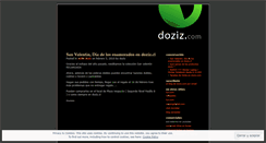 Desktop Screenshot of doziz.wordpress.com