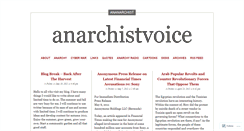 Desktop Screenshot of anarchistvoice.wordpress.com