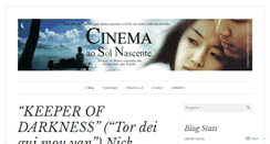 Desktop Screenshot of cinemasiatico.wordpress.com