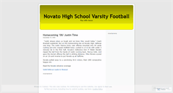 Desktop Screenshot of novatofootball.wordpress.com