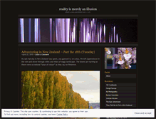 Tablet Screenshot of illusionofreality.wordpress.com