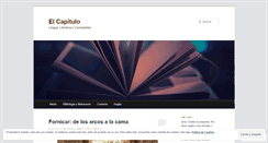 Desktop Screenshot of elcapitulo.wordpress.com