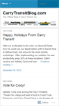 Mobile Screenshot of carrytransit.wordpress.com