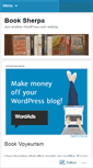 Mobile Screenshot of booksherpa.wordpress.com