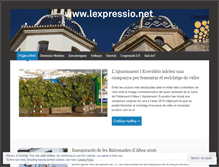 Tablet Screenshot of lexpressio.wordpress.com