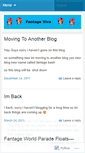 Mobile Screenshot of fantageviva.wordpress.com